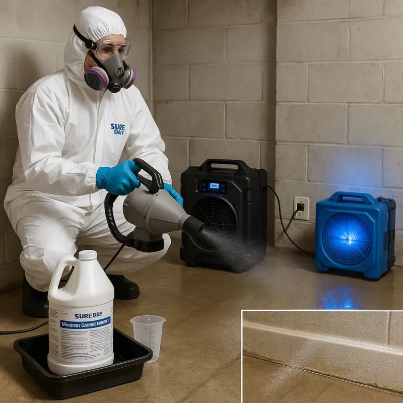Sanitization and Odor Removal process in West Odessa, TX