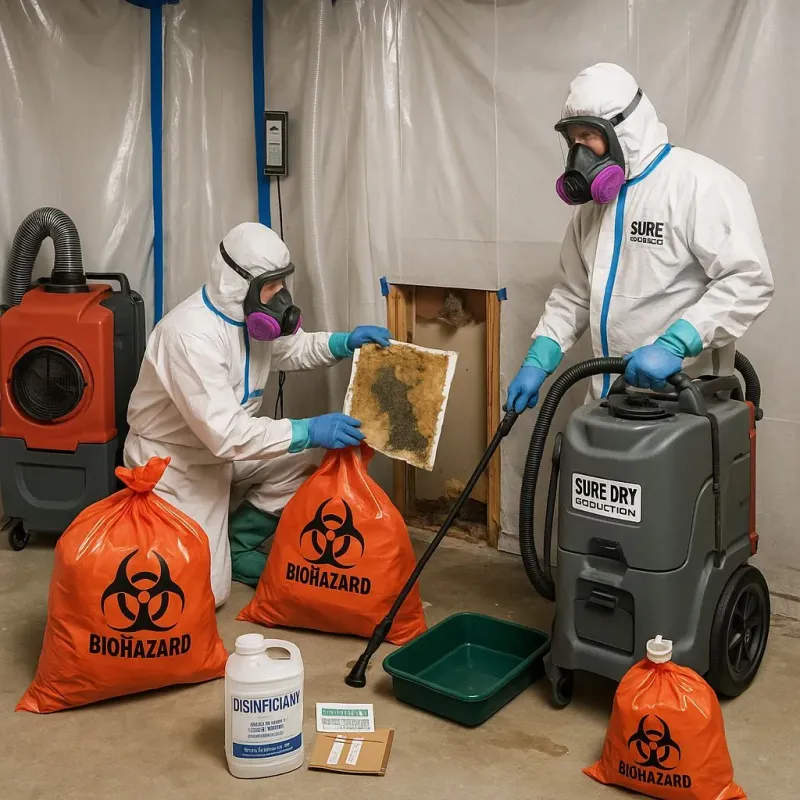 Contaminated Water Handling Protocols process in West Odessa, TX